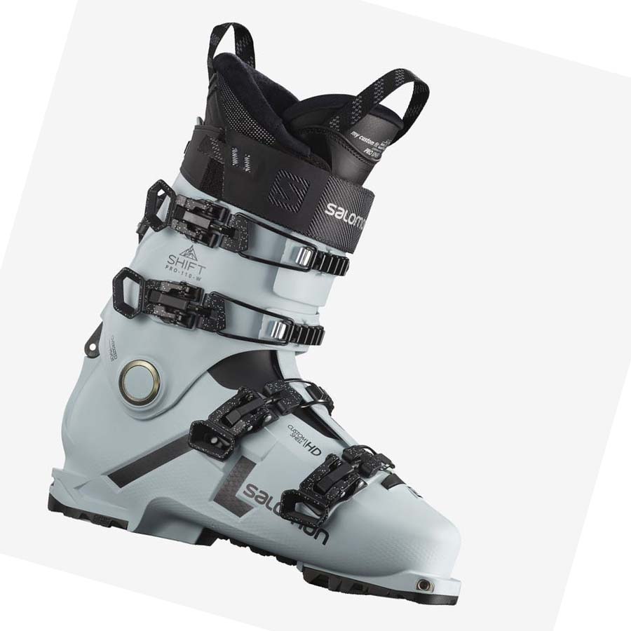 Salomon SHIFT PRO 110 AT Kadın Kayak Botu Mavi Siyah | TR 2083MQZ